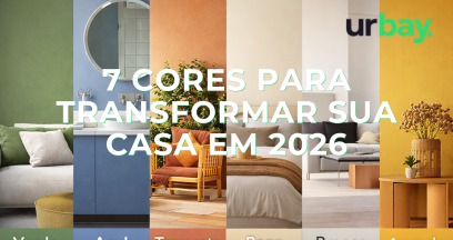 7 cores para transformar sua casa em 2026