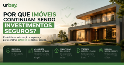 Por que imóveis continuam sendo investimentos seguros?