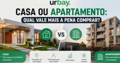 Casa ou apartamento: qual vale mais a pena comprar?